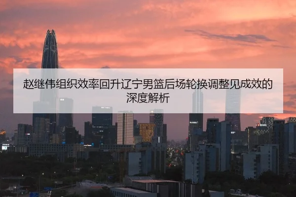 赵继伟组织效率回升辽宁男篮后场轮换调整见成效的深度解析